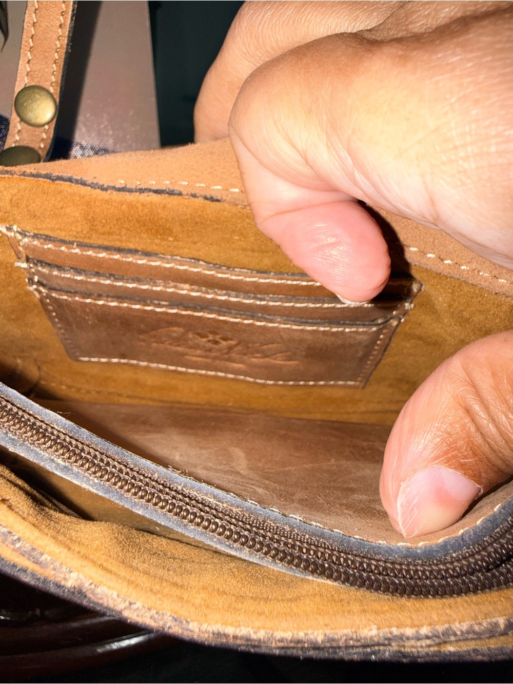 Patricia Nash Tan Woven Shoulder bag - Picture 6 of 8